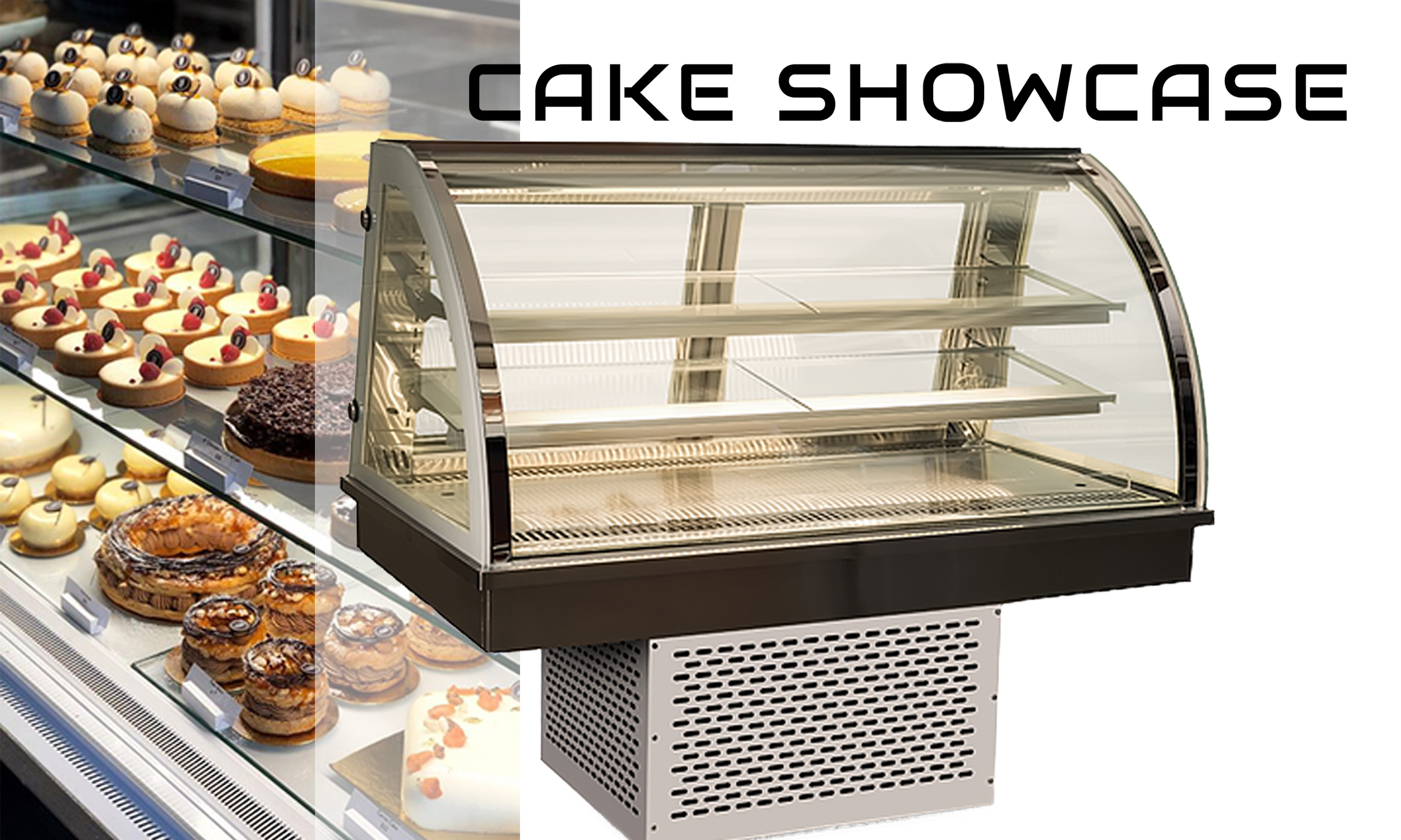 Cake Showcase ثلاجة عرض الحلويات و المعجنات