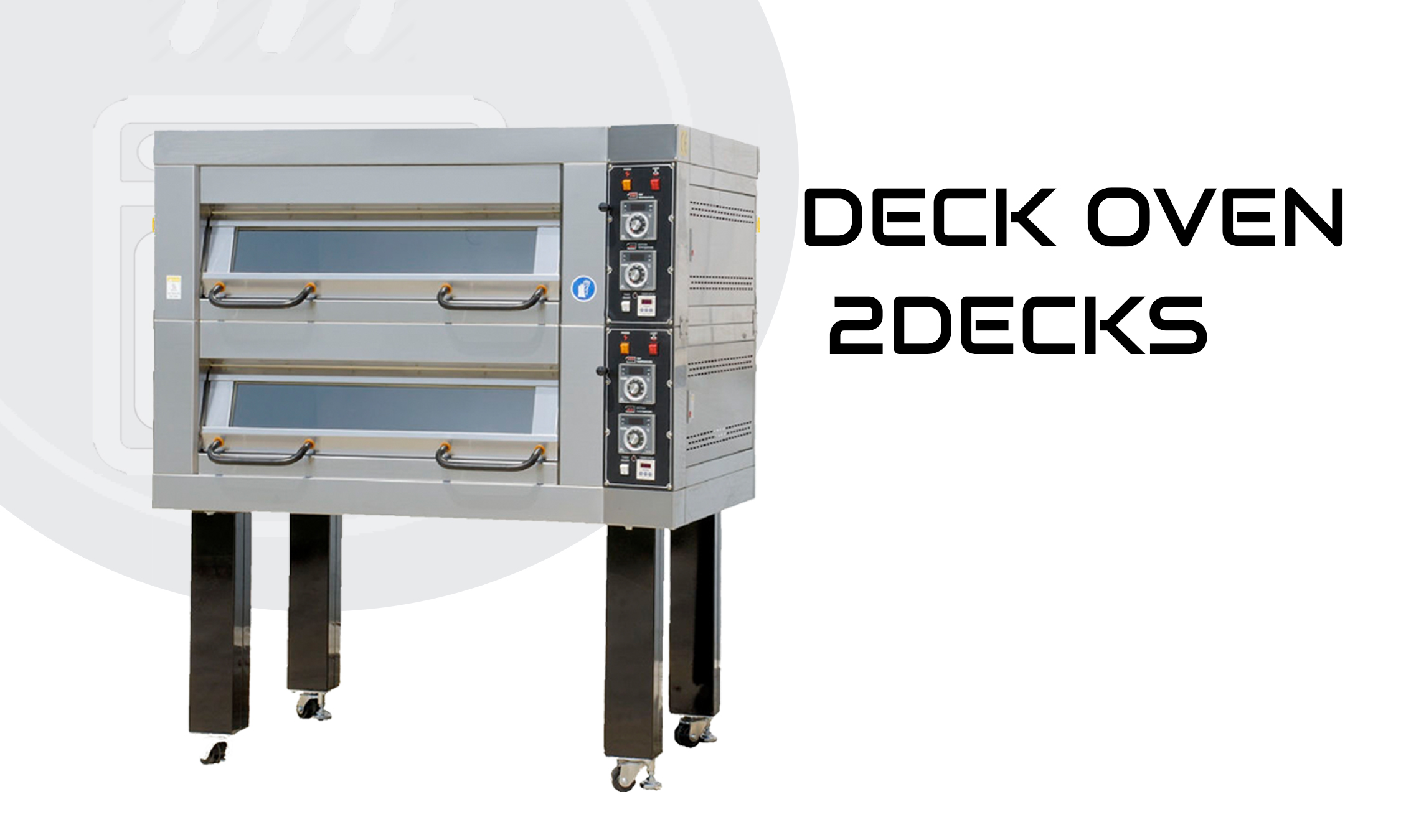 DECK OVEN 2 DECKS