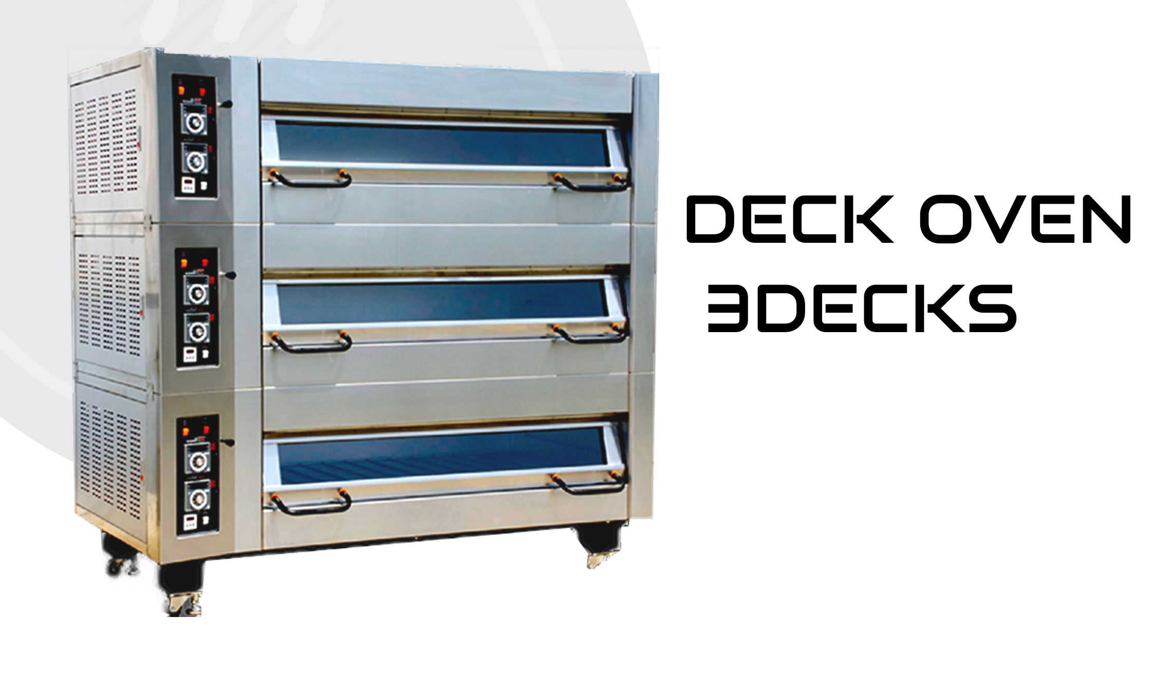 DECK OVEN 3 DECKS