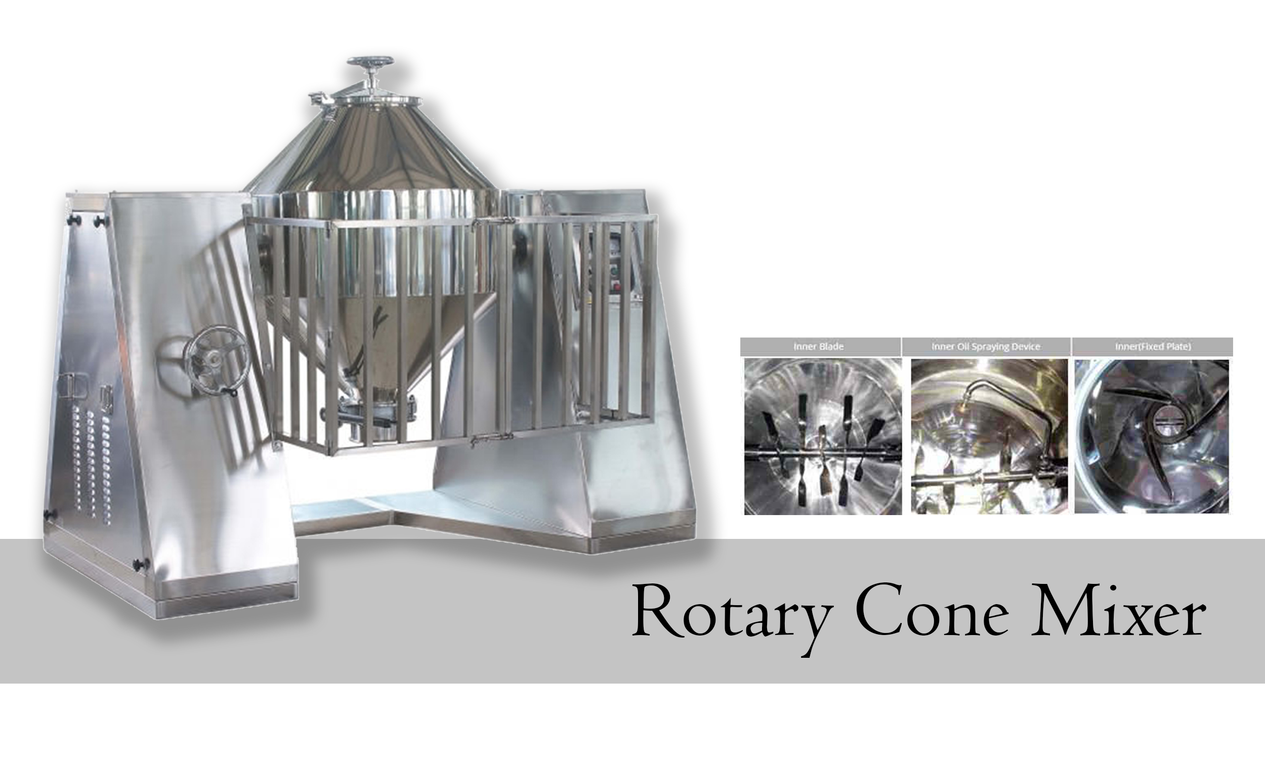 Rotary Cone Mixer الخلاط المخروطي الدوار